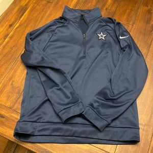 Mens Dallas Cowboys Nike quarter zip